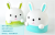 Tissue paper towel tube ring pull cylinder type paper towel tube rabbit Makati cat tissue box