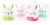 Tissue paper towel tube ring pull cylinder type paper towel tube rabbit Makati cat tissue box