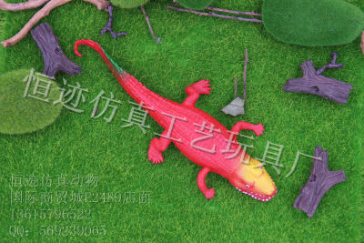 The simulation of soft animal, tricky toys, Halloween, simulation of snake, crocodile hollow