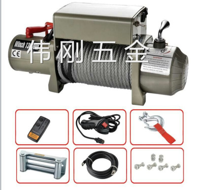 13000lbs Electric Winch 12V/24V off-Road Vehicle Trailer Winch