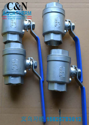 Stainless steel two piece ball valve two piece stainless steel ball valve two piece silk port ball valve