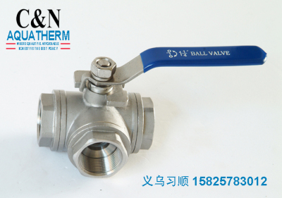 Q11F 304 stainless steel ball valve three valve valve factory wholesale