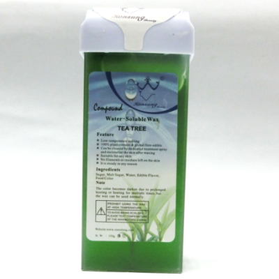 Tea tree 150g hair removal wax water soluble wax MSDS