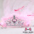 The Children 's veil long hair ornaments headband crown wedding princess garlands headdress ornaments