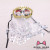 Belly dance full face veil Venetian princess mask