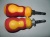 Radish dual-purpose screwdriver dual color dual telescopic cross word / hardware tools