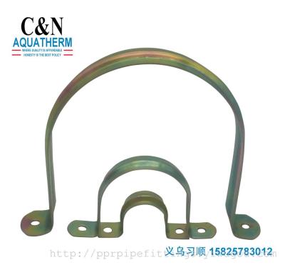 Galvanized pipe hoop type U card hoop hoop clamp clamp