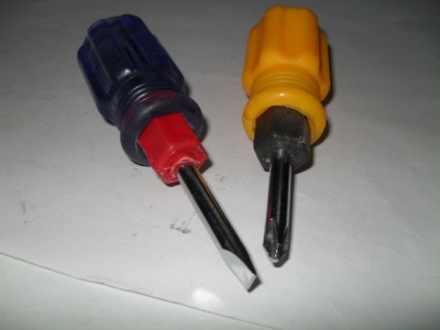 Stubby screwdriver cross dual-purpose screwdriver tops word screwdriver tool