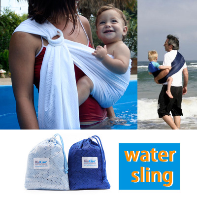 Export KISKISE Germany multifunctional double loop baby back towel water sling wholesale