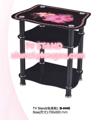 Multipurpose rack rack Xinmei tempered glass TV cabinet table