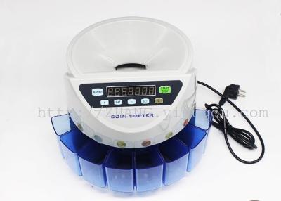 Euro Dollar and Other Coin Sorting Machine Coins Counter Clear Coin Machine
