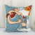 Nordic mythology with embroidered pillow cushion cover figure set sofa bed cushion pillow