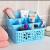The function of the desktop cosmetic storage box five large hollow toiletries finishing small plastic basket