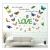 Wall sticker decoration bedroom living room wall stickers removable wall decoration stickers layers of paste icing