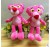 Manufacturers selling pink panther doll plush teddy bear doll doll game machine grab Wedding Christmas gifts