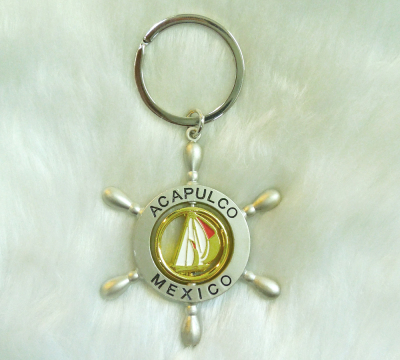 The sailboat buckles The Mexican ocean key chain