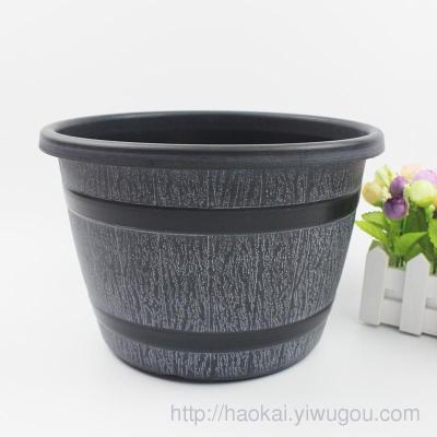 Antique flowerpot flowerpot round plastic pots pots balcony vegetables