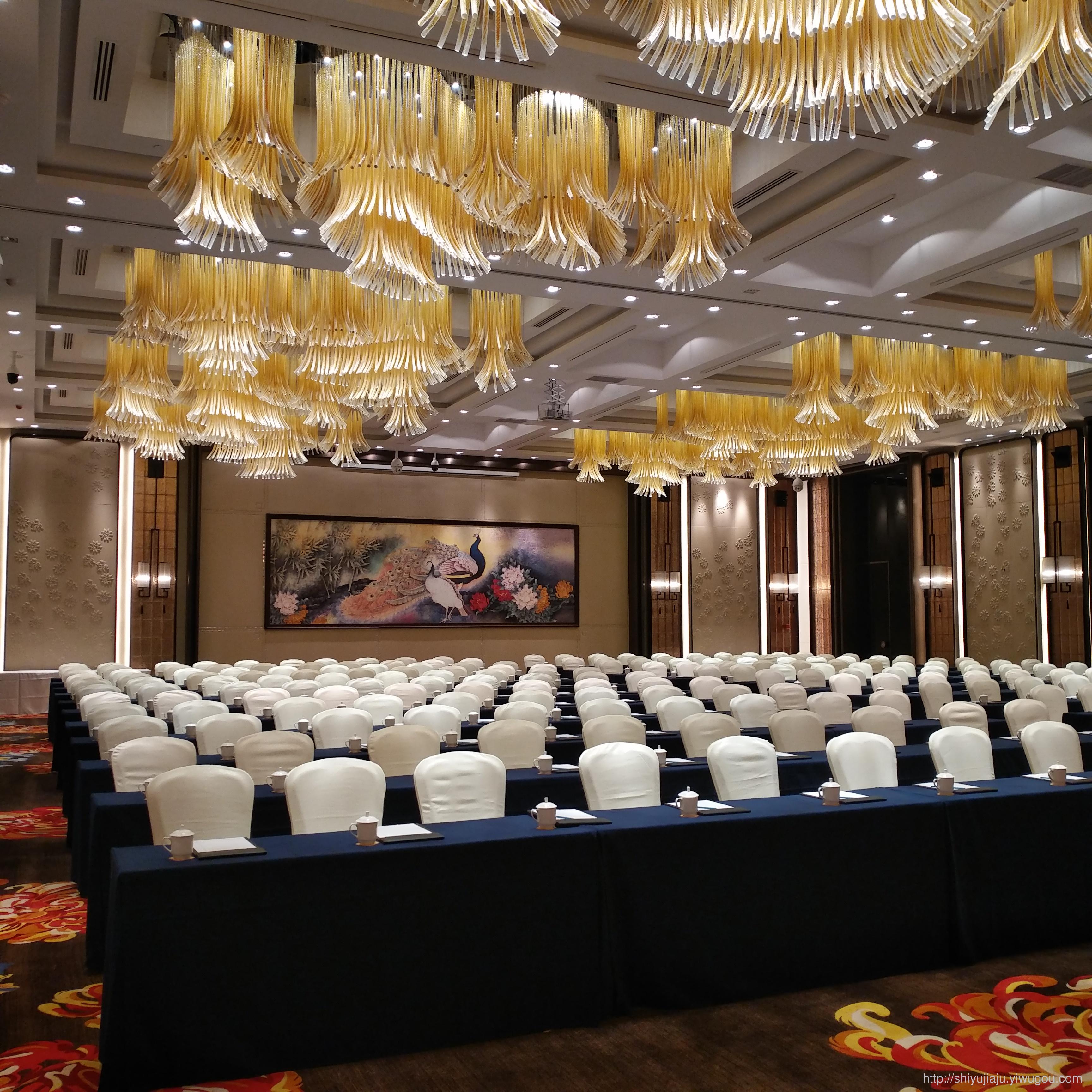 山东酒店会议桌金属折叠会议桌培训桌办简易户外活动桌