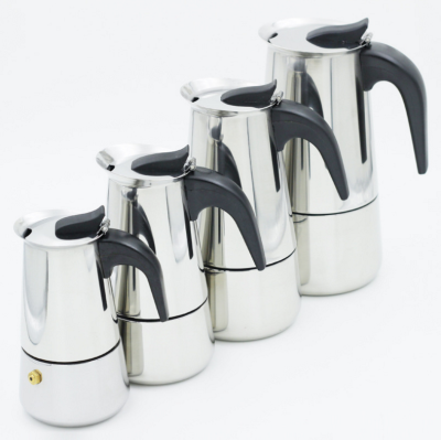 Italian coffee pot, stainless steel, Mocha pot, coffee maker, coffee maker
