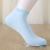 Women's boat socks pure color cotton sports socks pure color students socks pure cotton cotton socks