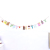 Wedding Festival Party Pennant Hanging Strip 2 M Venue Layout Garland Colored Ribbon Color Stripes Decorations Wholesale
