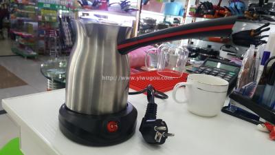 Turkey stainless steel electric coffee pot heating milk tea noodles Mocha electric kettle