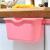 Creative kitchen trash storage box cabinet door hanging sundries desktop plastic large garbage bin