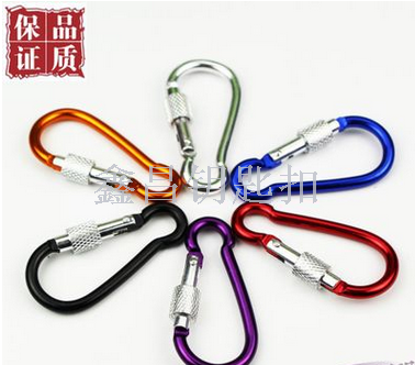Manufacturers of high quality 6 bottle gourd shaped aluminum alloy with lock buckle