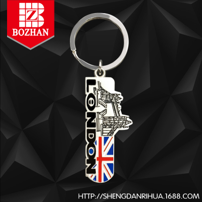 Union jack key chain nail clippers key chain London souvenir key chain