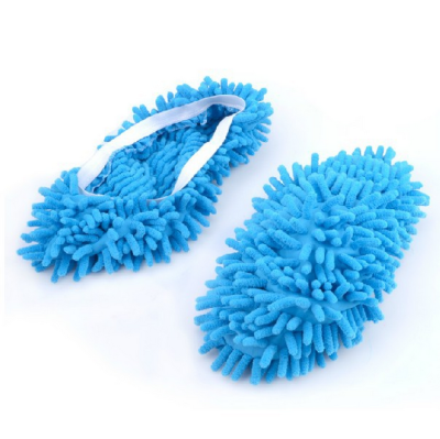 Chenille cleans slipper slipper slipper shoe drag 2 pieces