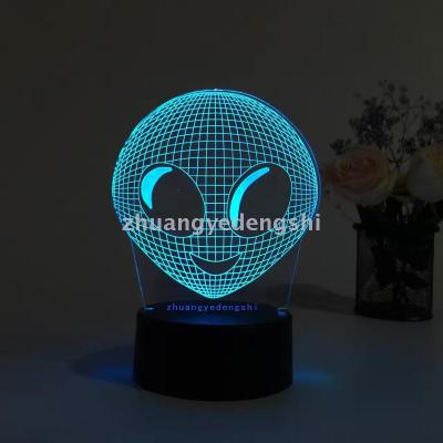 3D LED Table Lamps Desk Lamp Light Dining Room Bedroom Night Stand Living Glass Small Modern Next star wars 21