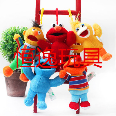 Manufacturers selling sesame doll plush toys red blue aymo Pendant