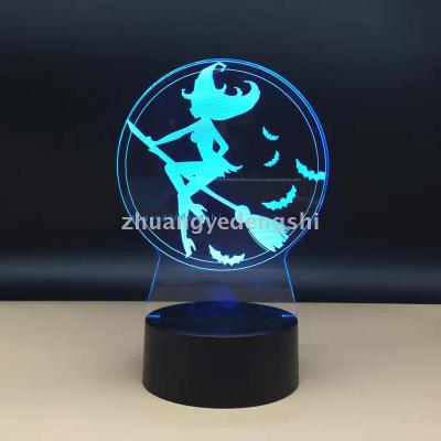 3D LED Table Lamps Desk Lamp Light Dining Room Bedroom Night Stand Living Glass Small Modern Next Unique 60