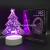 Christmas 3D LED Table Lamps Desk Lamp Light Dining Room Bedroom Night Stand Living Glass Small Modern Next End 42