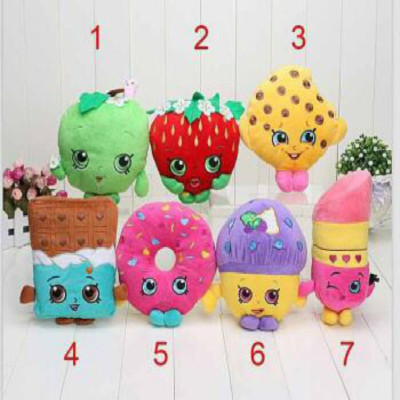 The explosion of shoprins fruit family series wool plush toy doll fruit spot