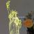 3D Statue of Liberty3D LED Table Lamps Desk Lamp Light Dining Room Bedroom Night Stand Living Glass Small Modern 40