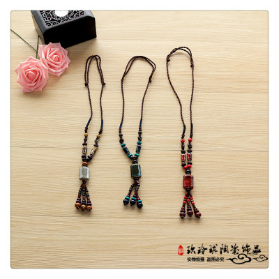 Japan South Korea female necklace jewelry jewelry pendant chain simple clavicle long paragraph sweater chain