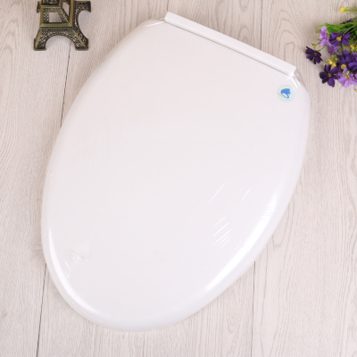 19 inch long white plastic toilet seat toilet ring