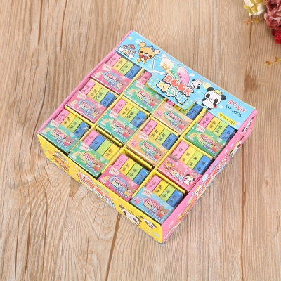 Super cute book eraser maths Chinese English political rubber student award gifts.