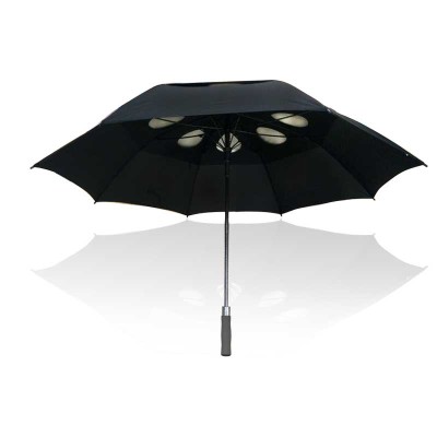 Double layer all fiber outdoor umbrella LOGO advertising umbrella, giftbusiness .golf umbrella,wind resistance