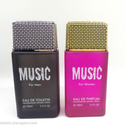 2017 new MUSIC foreign trade 100ML men and women perfume