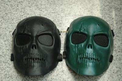 The Skull mask tactical mask outdoor game complete face set