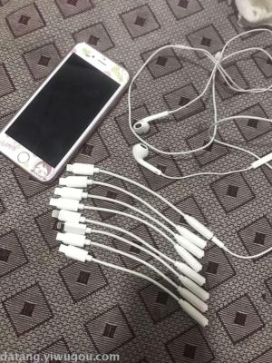 IPhone7 headset adapter line Apple 7 seven i7Plus i7P audio line cheap