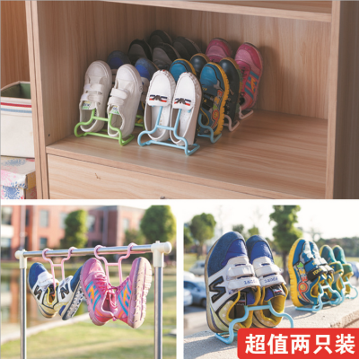 The Children 's shoe rack installed 2 practical drying rack thanks rack hanging portable shoes