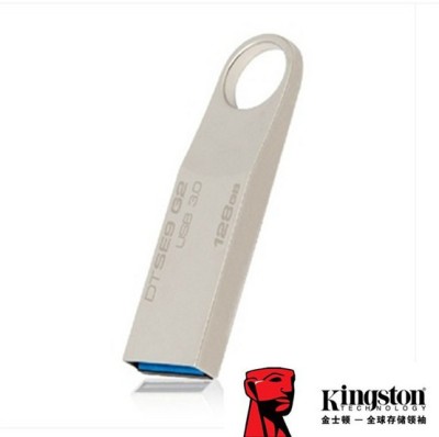 Kingston USB3.0 high speed disk stainless steel thin metal waterproof Kingston DTSE9G2.0 Mini USB