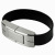 Free proofing wholesale leather wrist band U disk USB 16g custom personalized wrist strap U disk order