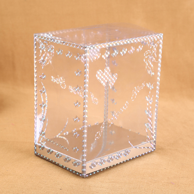 Packaging box manufacturers custom PVC transparent packaging plastic European candy boxes can be customized to custom