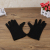 High quality dyed cotton gloves work safety, thickened and extended thermal protective gloves