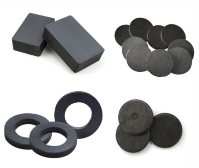 Factory Direct Sales Hongying Magnet Magnetd8 * 3mm Ordinary Magnetic Ferrite Ring Black Magnet