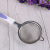 Stainless Sieve Skimmer Food Filtering Spoon Kitchen Utensils with Plastic Handle